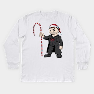 Christmas Matt Kids Long Sleeve T-Shirt